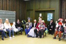 Naumburger Prinzenpaare mit Hofnarren besuchen den Kindergottesdienst (Foto: Karl-Franz Thiede)